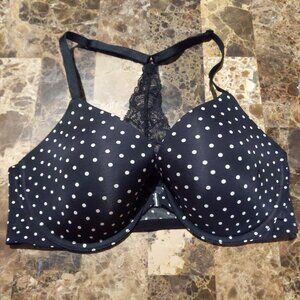 VICTORIA SECRET RACERBACK  DEMI BRA 36D